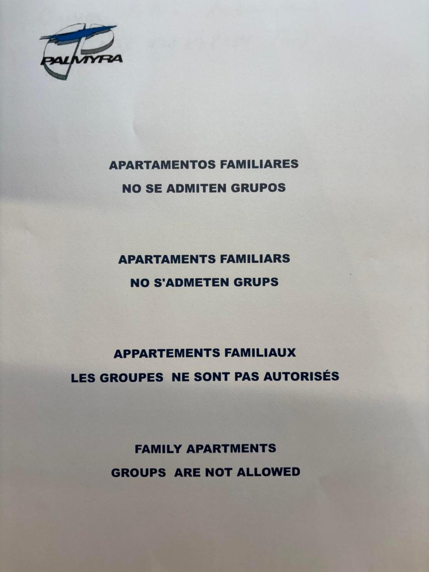 Apartamentos Paradis Palmyra Salou Eksteriør billede